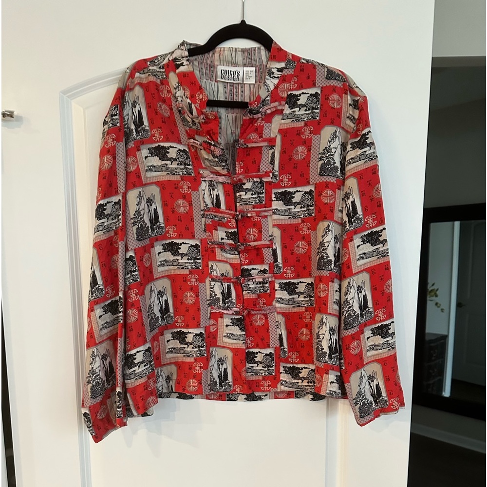 Chico’s vintage silk blouse